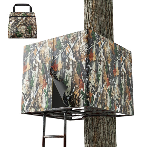 Lenotos Hunting Tree Stand Camo Blind Kit
