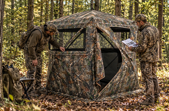 Must-Have Hunting Accessories: Tree Stand Blind & Woobie Blanket