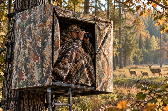 Real Hunting Tent User Experience: Stealthy, Stable and Easy to Set Up