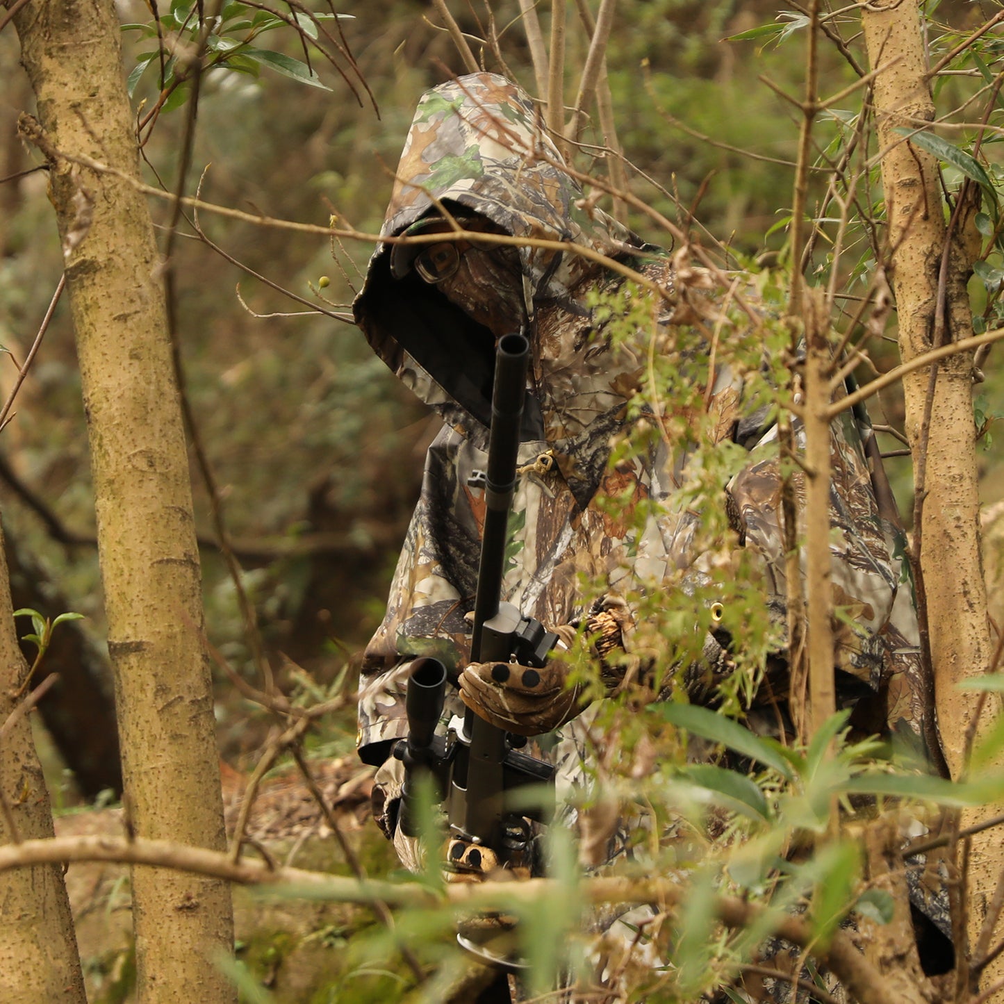 Lenotos 2-Panel Pop Up Ground Blind, Easy-Setup Hunting Blind for Deer, Turkey, Duck - Dry Grass Camo(A-1006)