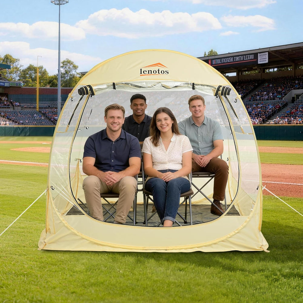 LENOTOS pop up clear bubble sports tent