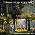 LENOTOS A-1019 360° one-way see-through — hunter inside, invisible from outside