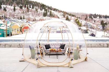 Pop Up Bubble Tent, Instant Igloo Tent, Clear Dome Tent for Outdoor, Winter Waterproof