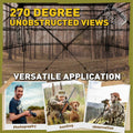 LENOTOS A-1001-2 270° unobstructed mesh views for hunting, photo and observation